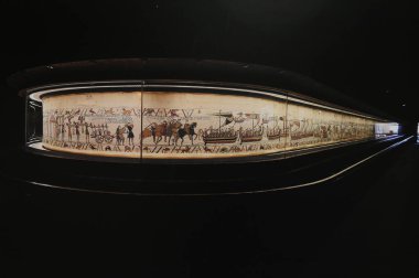 Famous Historic Tapestry Of Bayeux In Normandy France