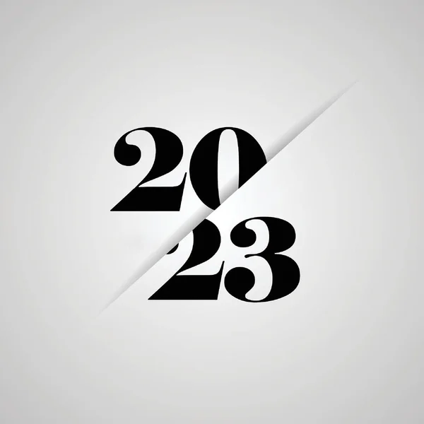 Новым 2023 Годом Шаблона Оформления Брошюры Карточки Баннера Векторная Иллюстрация — стоковое фото