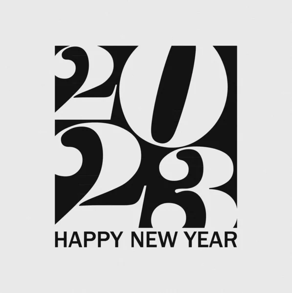 2023 Happy New Year Vector Background Cover Card 2023 Creative — Stock Photo, Image