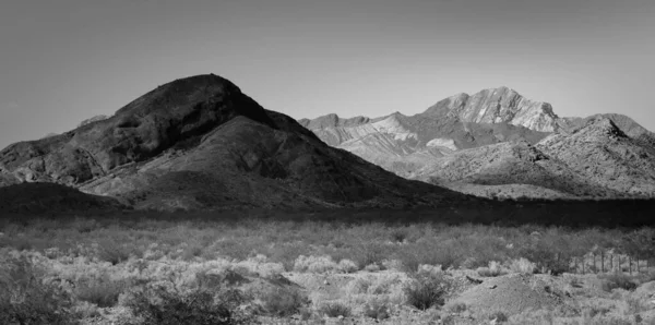 Велетенський Пейзаж Успалаті Мендоса Аргентина Чорно Біла Фотографія — стокове фото