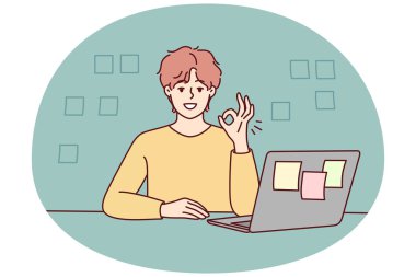 Birlikte akıllı telefondan selfie çeken gülümseyen kızlar. Mutlu kadınlar modern cep telefonu kamerasıyla kendi portresini çekerken eğleniyor. Vektör illüstrasyonu.