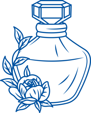 Doğal çiçeklerden üretilen yüksek kaliteli parfüm. Güzel kapaklı cam şişeye sarılmış. Kadınların hoş kokulu parfümleri başkalarının dikkatini çekmek ya da rahatlatıcı aromaterapi için.