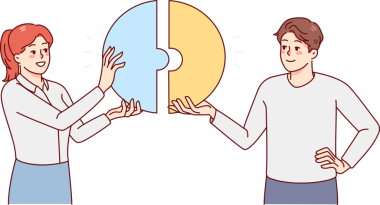 Mutlu iş adamları birlikte bir çözüm buldular.