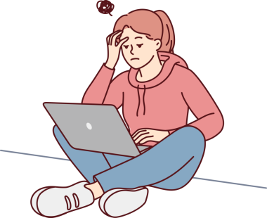 Bilgisayarda çalışan kız öğrencilerin motivasyon eksikliği var.