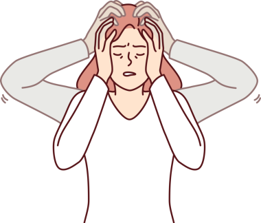 Kadın beyin fonksiyonlarını bozan bppv sendromunun neden olduğu baş dönmesi ve koordinasyon kaybı yaşıyor. Şiddetli psikolojik stres ve hastalıktan dolayı kızda baş dönmesi ve migren sorunu