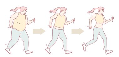 Oturmadan koşma yoluyla aktif bir yaşam tarzına yapılan olağanüstü dönüşümün bir göstergesi.