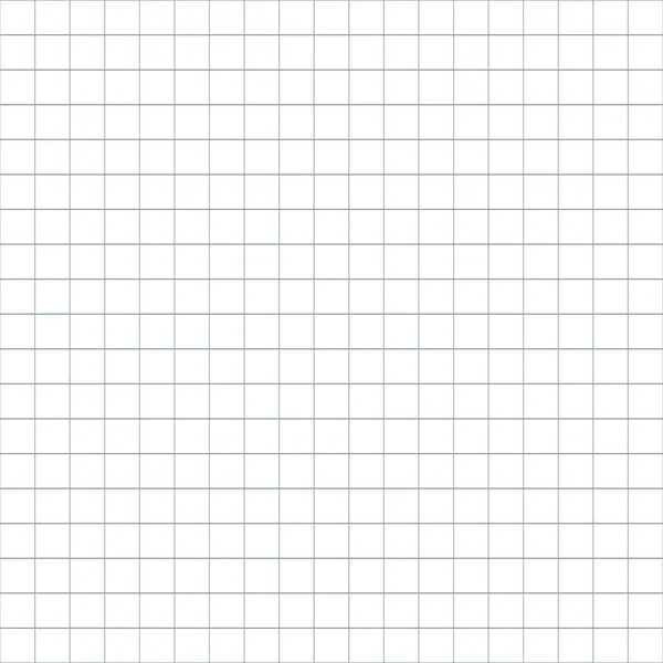 Squared Notebook Seamless Pattern Grey Grid Texture School Notebook Mathematics — 图库矢量图片