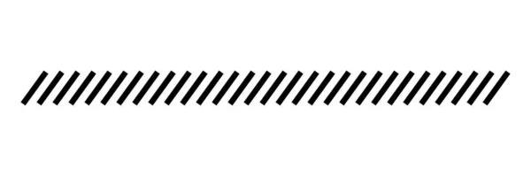 Schrägstrichrand Diagonale Parallele Linien Teilen Streifen Kippstreifen Geometrische Abstrakte Grenze — Stockvektor