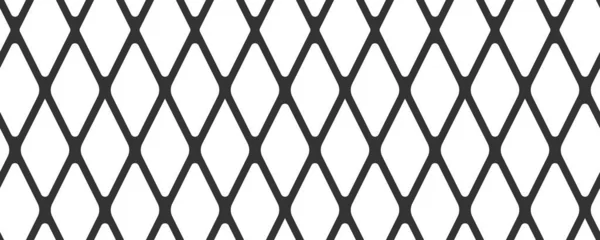 대각선 크로스 그리드 원활한 패턴입니다 기하학적 다이아몬드 배경에 대각선 최소한의 — 스톡 벡터