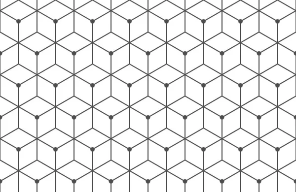 이소메트릭 그리드 원활한 패턴입니다 이소메트릭 그리드 육각형 롬버스 기하학적 패턴입니다 스톡 일러스트레이션