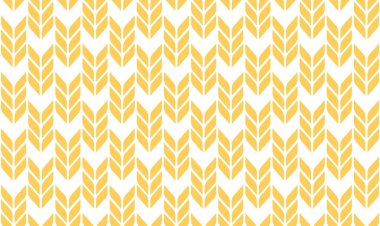 Buğday veya pirinç tanecikleri. Yulaflı tahıl pürüzsüz arka plan. Buğday tohumu dokusu. Soyut organik, pürüzsüz desen. Vektör illüstrasyonu beyaz arkaplanda izole edildi.