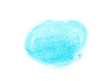 Soyut suluboya, gradyan mavi arkaplanlı. Poster, duvar kağıdı, kart, kitap kapağı, ambalaj. Dekorasyon için tasarım ögesi. izole kırmızı suluboya