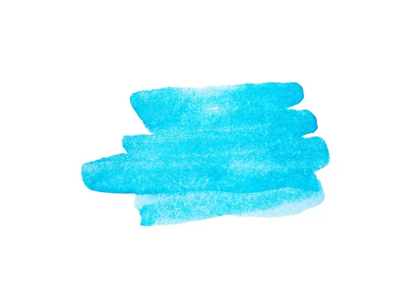 Aquarela Abstrato Doloroso Com Fundo Cor Azul Gradiente Conceitos Para — Fotografia de Stock