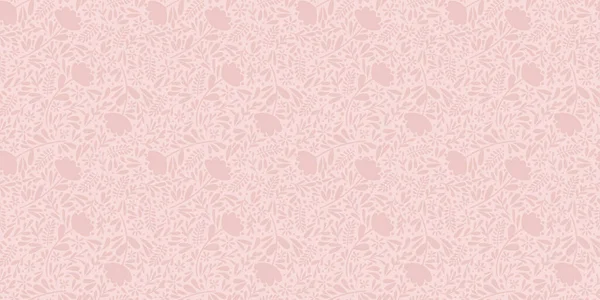 Pastel pembe çiçek dokusu, vektör tekrarlama şablonu arka plan, bahar için küçük ölçekli tek renkli duvar kağıdı
