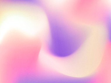 Pastel pembe ve mor desenli sıvı gradyan soyut arka plan gürültülü, modern duvar kağıdı