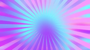 Kusursuz döngü rengarenk fütüristik güneş patlaması animasyon arka planı, retro ilhamlı yaz hareketi grafikleri kavramı