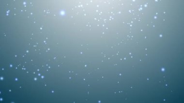 Soyut kar yağışı açık mavi arkaplan canlandırması