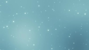 Mavi parlak gradyan, yumuşak, soyut animasyon, kar soğuk kış grafikleri.