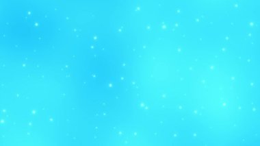 Açık mavi, soyut gradyan, ışıltılı arkaplan canlandırması