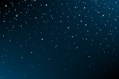 Soyut kış gecesi kar yağışı arka planı, kar vektörü illüstrasyon duvar kağıdı tasarımı