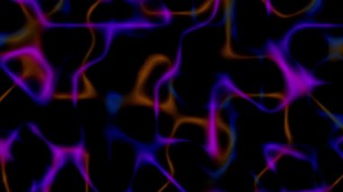 Koyu soyut sıvı ışık dalgası fütüristik retro arkaplan, pürüzsüz renklendirme canlandırması