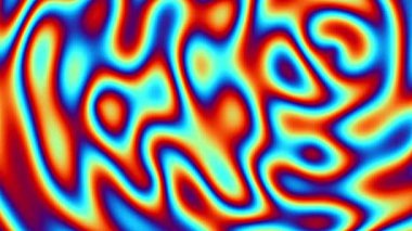 Geçmişe dönük plazma bozulması sıvı gradyan renk değişimi dalga canlandırma arkaplan efekti