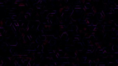 Arka planı olan soyut siber uzay geçmişe dönük gelecek animasyonu