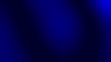 Parlak mavi taneli gradyan düz arkaplan canlandırması gürültü dokusu mavi ve siyah dikişsiz döngü