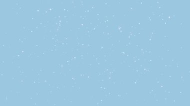 Yüzen baloncuklar açık mavi soyut animasyon arkaplanı, şirin basit zarif hareket grafikleri