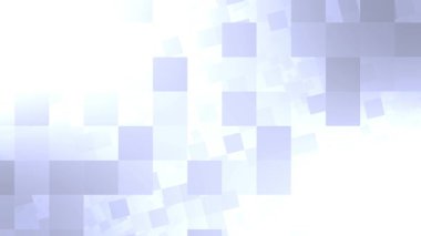 Geometrik modern iş sunumu soyut beyaz ve mavi arkaplan animasyonu