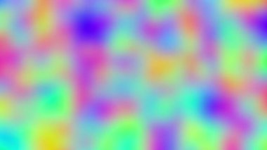 Renkli canlı sıvı gradyan soyut renk değişimi sanatsal eğlence ve parlak holografik arkaplan animasyonu