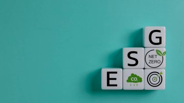 ESG Çevre, Toplum ve Yönetim Konseptleri ESG kısaltmasıyla sürdürülebilir bir organizasyonda 