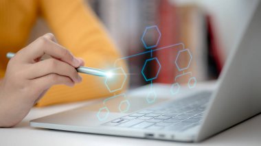 Sanal ekranda iş süreci akış şeması, uygulama ve iyileştirme