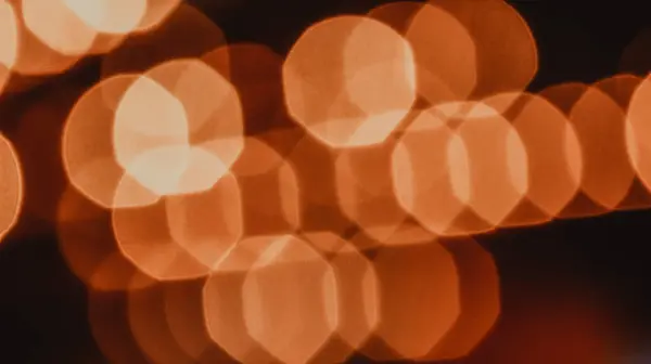 Yumuşak Bokeh of Ilık Karnaval Işıkları Yakın Çekim Çözülmüş Arkaplanda