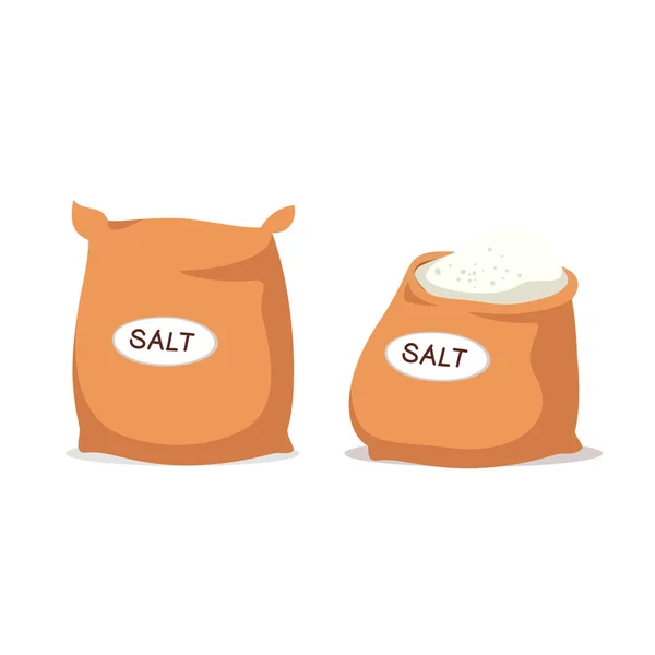 Bag Salt Good Quality Good Color — Stockvector