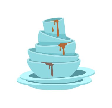 dirty dish with good quality with good color