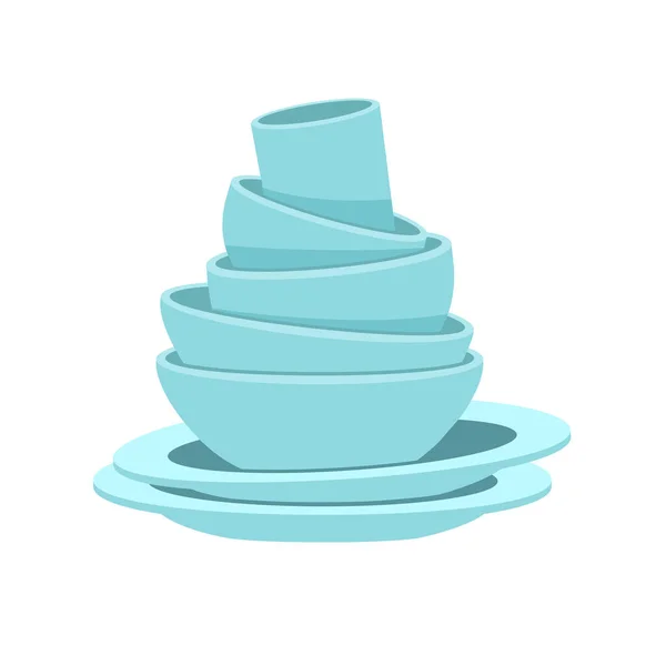 Clean Plate Good Quality Good Color — Stockvector