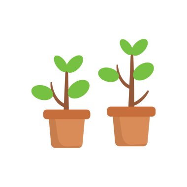 ot düz tasarım tarzı bitkiler iyi kalite