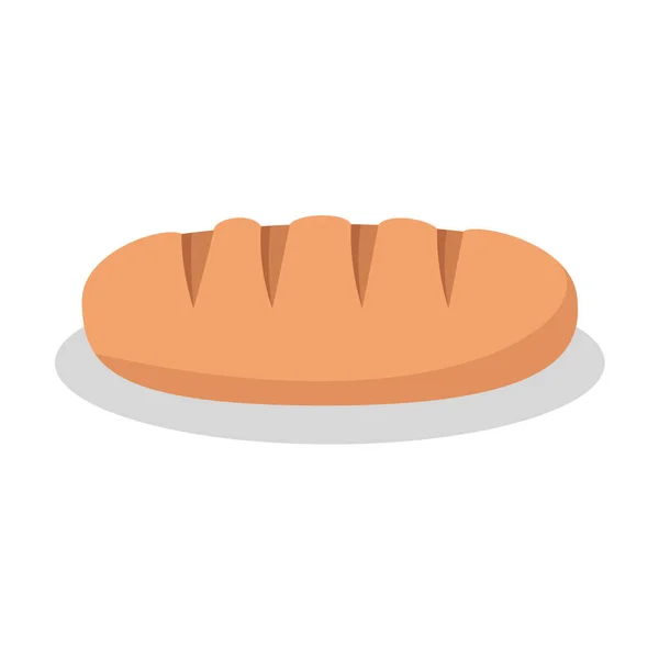 Brødpudding Flat Formstil Med God Kvalitet – stockvektor