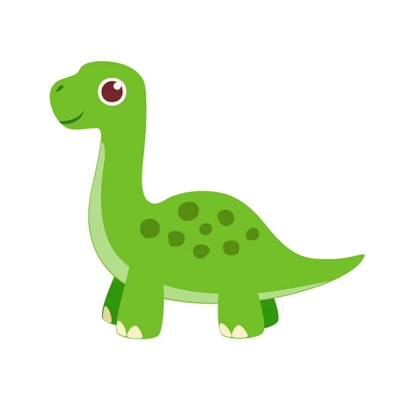 Brinquedo Dinossauro Feito Plástico Com Boa Qualidade — Vetor de Stock