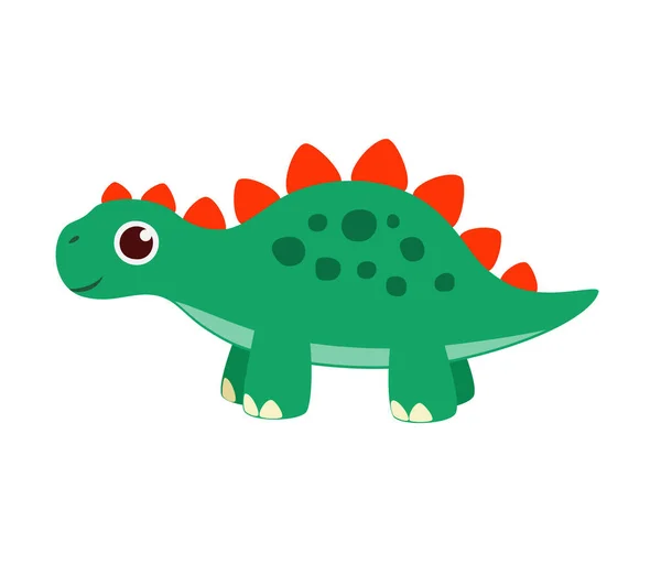 Dinosaur Toy Made Plastic Good Quality — Stock Vector