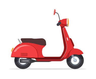Retro scooter motor iyi kalite tasarım
