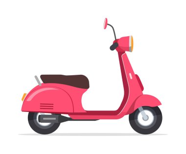 Retro scooter motor iyi kalite tasarım