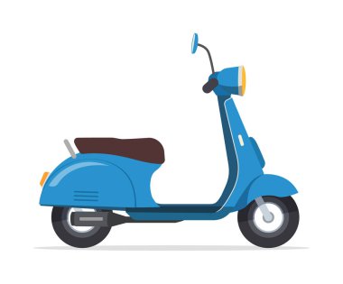 Retro scooter motor iyi kalite tasarım
