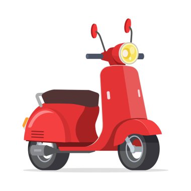 Retro scooter motor iyi kalite tasarım