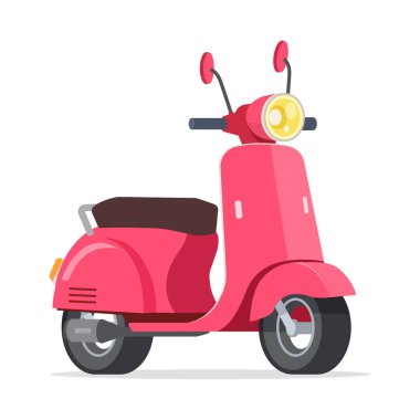 Retro scooter motor iyi kalite tasarım