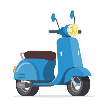 Retro scooter motor iyi kalite tasarım