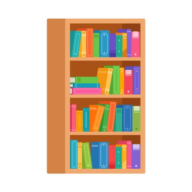 Kaliteli tasarımı olan kitap rafı