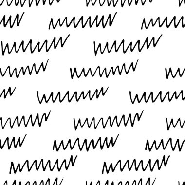 El çizimi mürekkep basit desen. Tek renkli renkler. Siyah ve beyaz olarak özensiz, etkileyici bir arka plan. Fırça izleri. Vektör illüstrasyonu