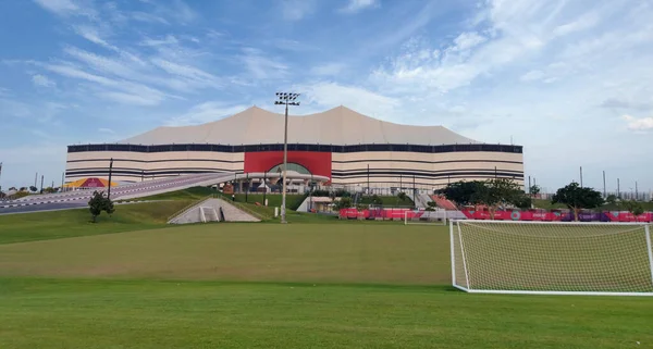Doha Qatar Octobre 2022 Stade Football Bayt Khor Qatar Prévu — Photo